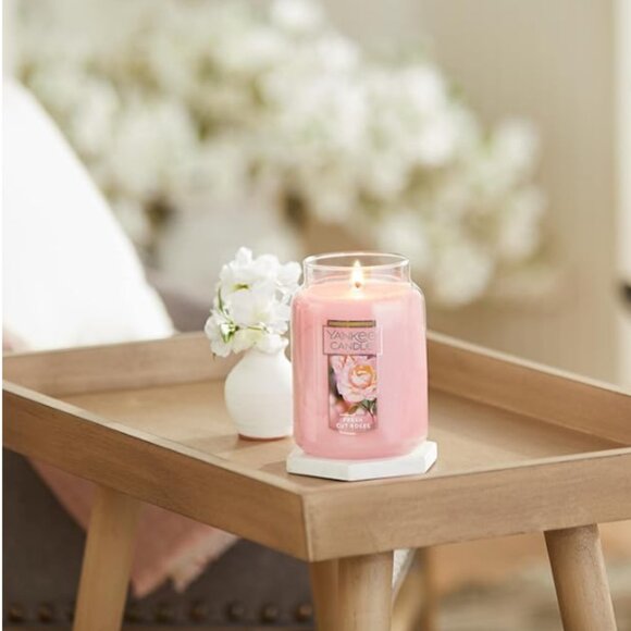 Yankee Candle - Fresh Cut Roses - High Intensity Candle - Picture 2 of 6